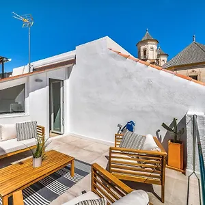  Hébergement de vacances Urban Rose , Superb Private House In Historical Center, With Sunny Rooftop Espagne